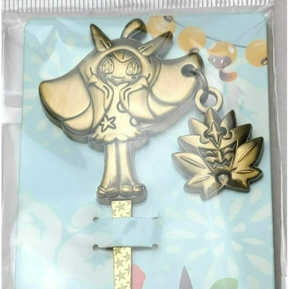 Pokemon Center Tokyo Sprigatito Kanzashi Brass Hairpin Hair Accessory US SELLER